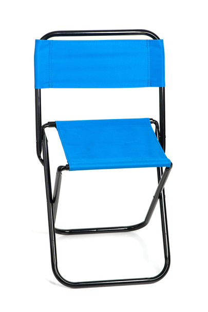 Kék összecsukható szék - Fotó, kép