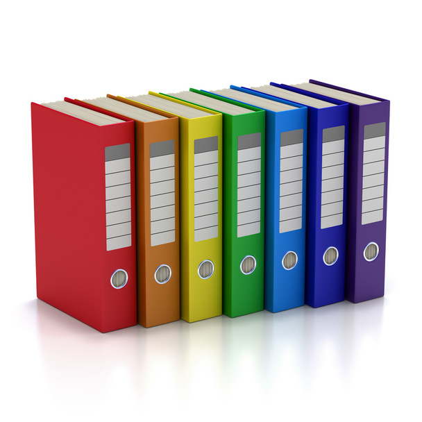 Colorful File Folders - Photo, Image