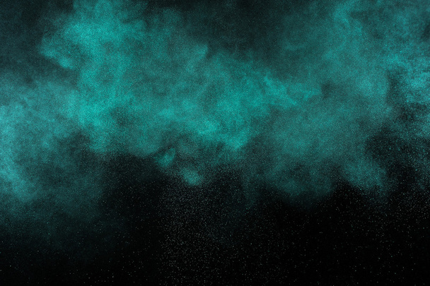 Aquamarine powder explosion - Фото, изображение