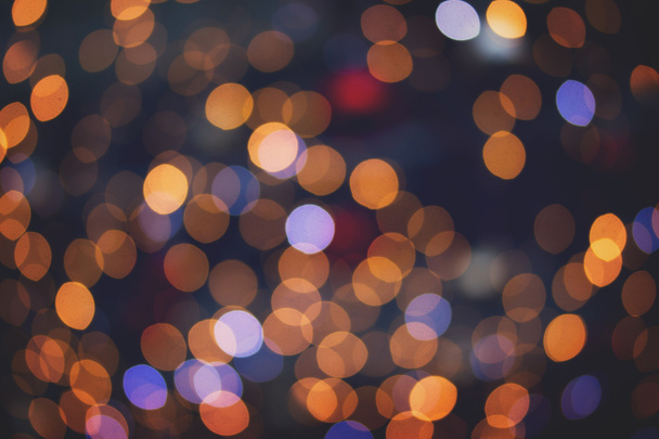 christmas  lights defocused background - Фото, зображення