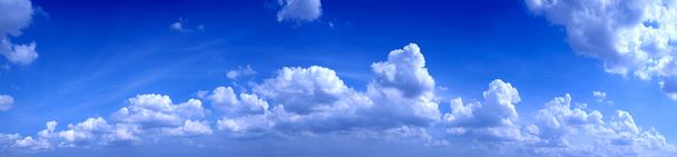 Photo panoramique du ciel bleu
 - Photo, image