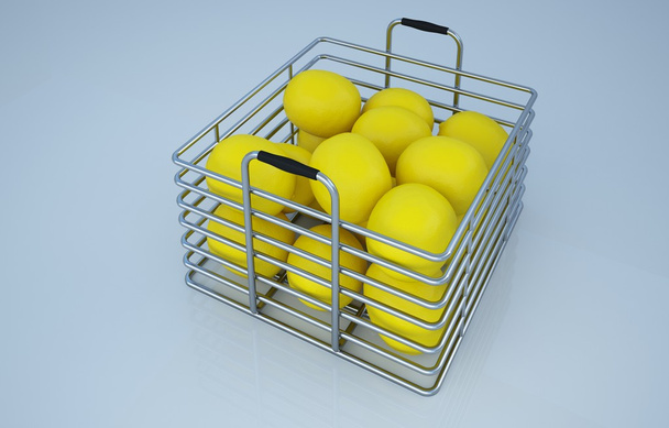 foto Studio citron ovoce - Fotografie, Obrázek
