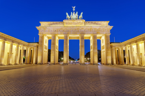 The Brandenburg Gate at night - Photo, Image