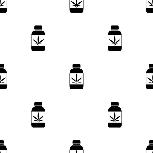 Drug bottle vector icon for web and mobile - Vektor, kép