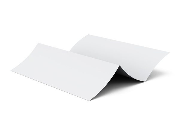 Prázdné složený list papíru - Fotografie, Obrázek