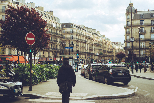 Paris France city walks editorial travel shoot - Фото, изображение