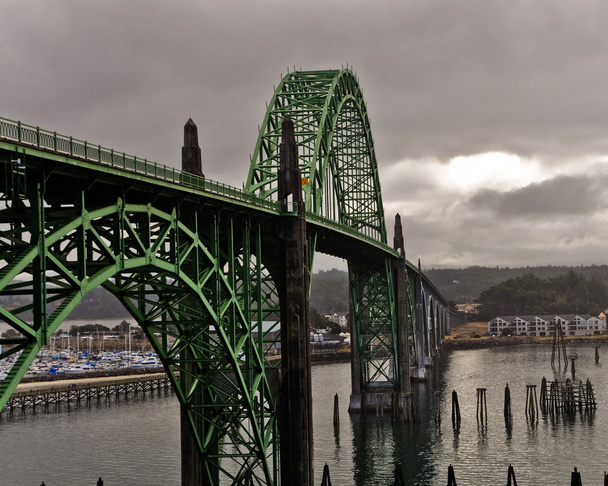 γέφυρα Yaquina κόλπο - Φωτογραφία, εικόνα