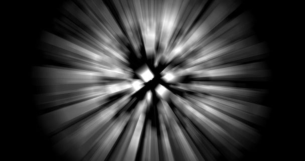 (8K) Representación 3D de cubos blancos aislados con fondo negro
 - Foto, Imagen