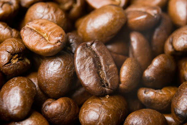Closeup of coffee beans - Photo, Image