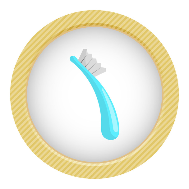 Immagine semplice spazzolino da denti
 - Vettoriali, immagini