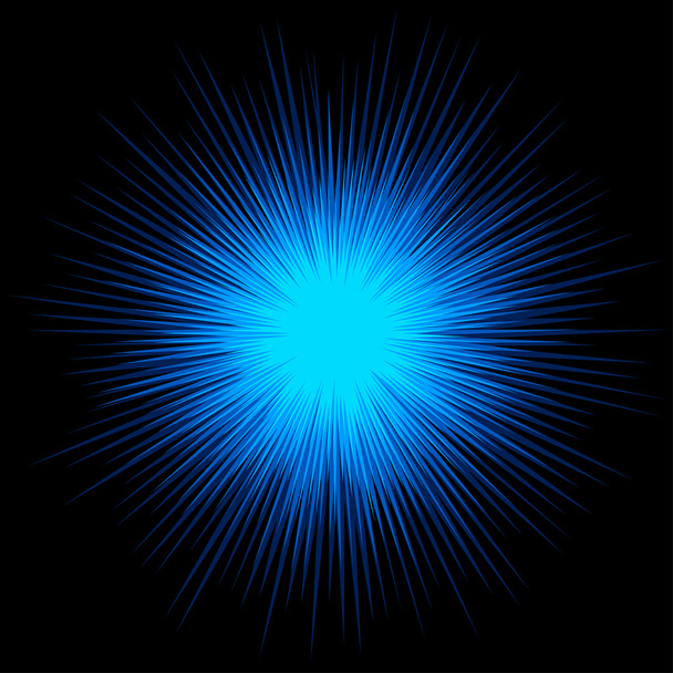 explosion, abstract background. - Vector, Image