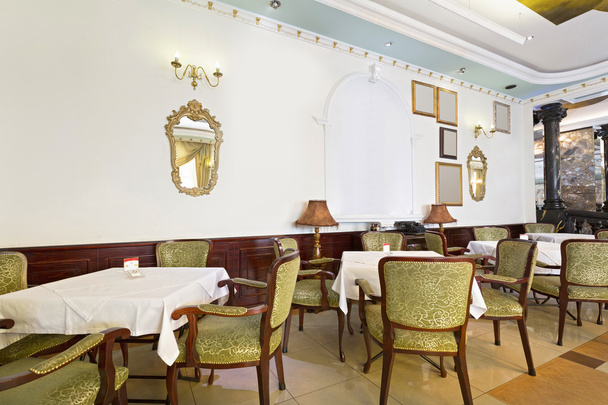 Interior of a restaurant in luxury villa - Foto, Imagem