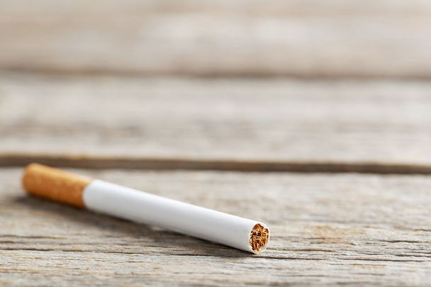 One tobacco cigarette  - Photo, image