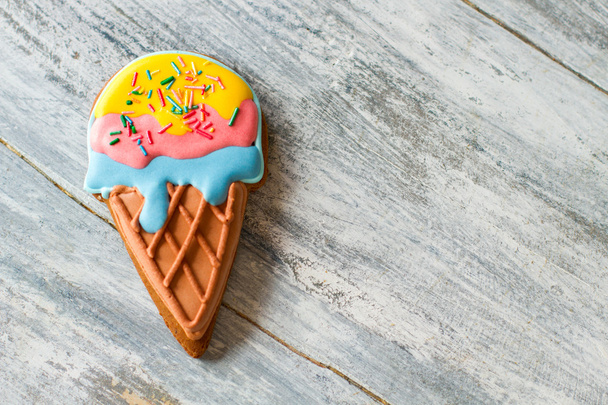 Soubor cookie ve tvaru zmrzliny. - Fotografie, Obrázek