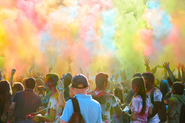 Renkler festival eğlenceli olay - Fotoğraf, Görsel