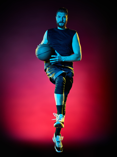 basketball player man Isolated - Фото, изображение