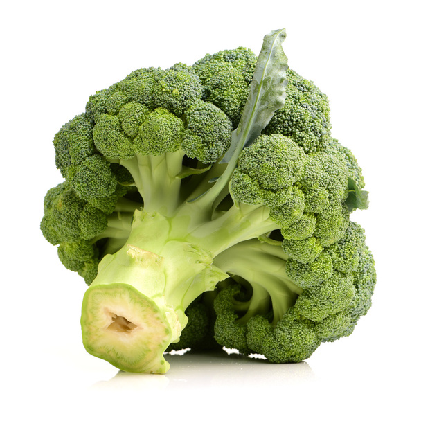 Broccoli vegetable on white background - Fotó, kép