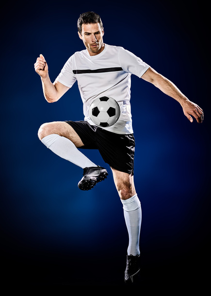 soccer player man isolated - Φωτογραφία, εικόνα