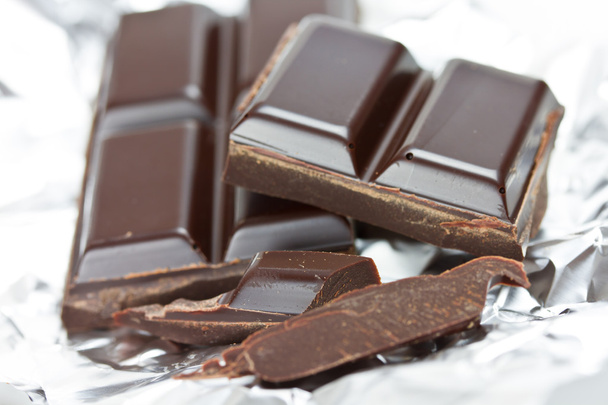 チョコレートをクローズ アップ - 写真・画像