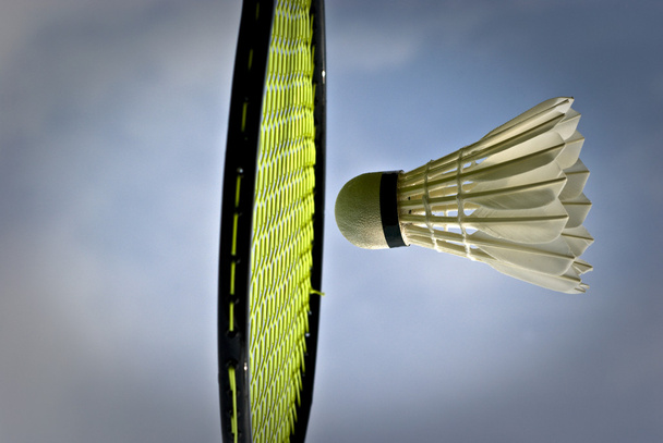 Sunny badminton - Photo, Image