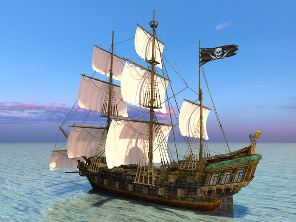 3D CG вітрильний човен
 - Фото, зображення
