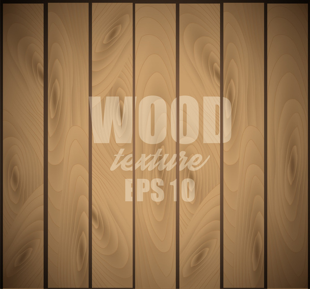 Wooden background. Wood texture, EPS 10 vector. - Вектор,изображение