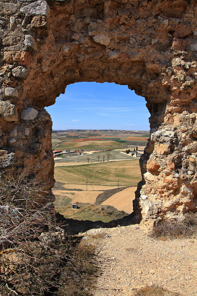 Руїни замку Сан Естебан-де-Gormaz, Іспанія - Фото, зображення