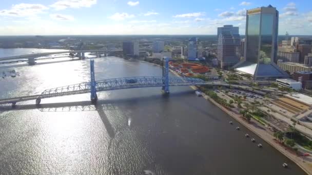 Εναέρια βίντεο του Jacksonville Florida  - Πλάνα, βίντεο