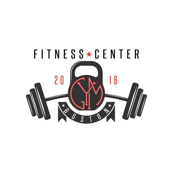 Logotipo de ginásio fitness
 - Vetor, Imagem