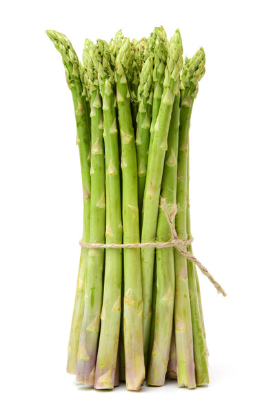 A bunch of asparagus on white - Foto, immagini