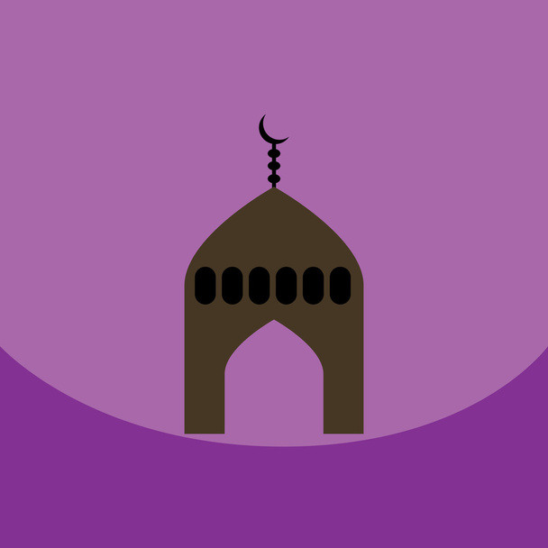 płaskie wektor ikona projekt kolekcji ramadan Festiwal - Wektor, obraz