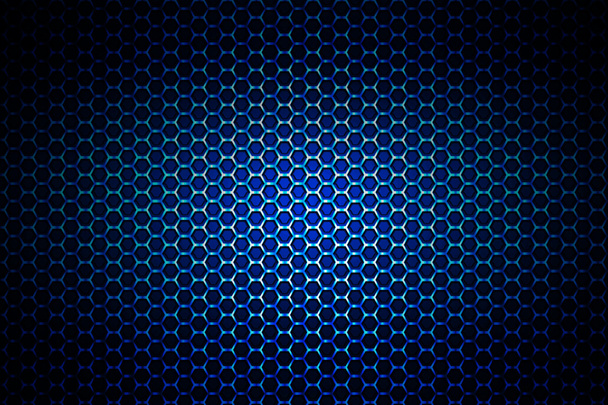 голубая хромированная металлическая сетка. металлический фон и текстура
. - Фото, изображение