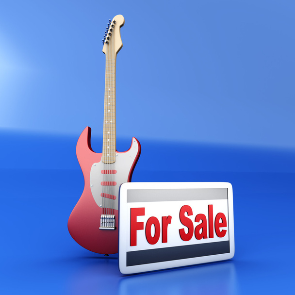 Guitar for Sale - Foto, Imagem