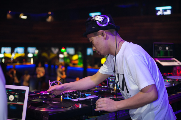 Concert of DJ Kentaro in Moscow - Foto, afbeelding