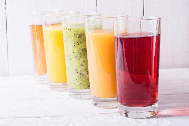 Fruit juice colection - Valokuva, kuva