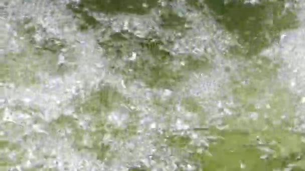 Textura del agua. Muchas burbujas en tiempo real
. - Imágenes, Vídeo