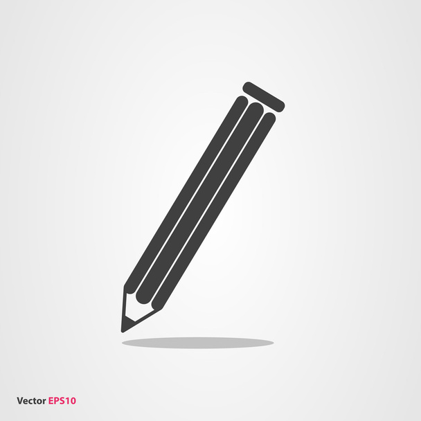Lapos vektor ceruza ikonra - Vektor, kép