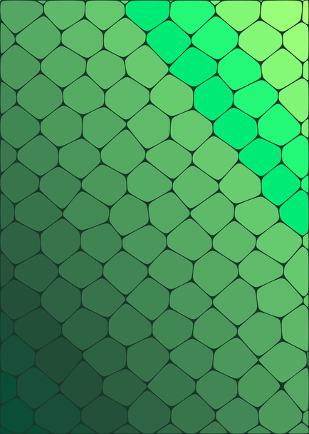  green abstract background convex honeycombs - Vektor, kép