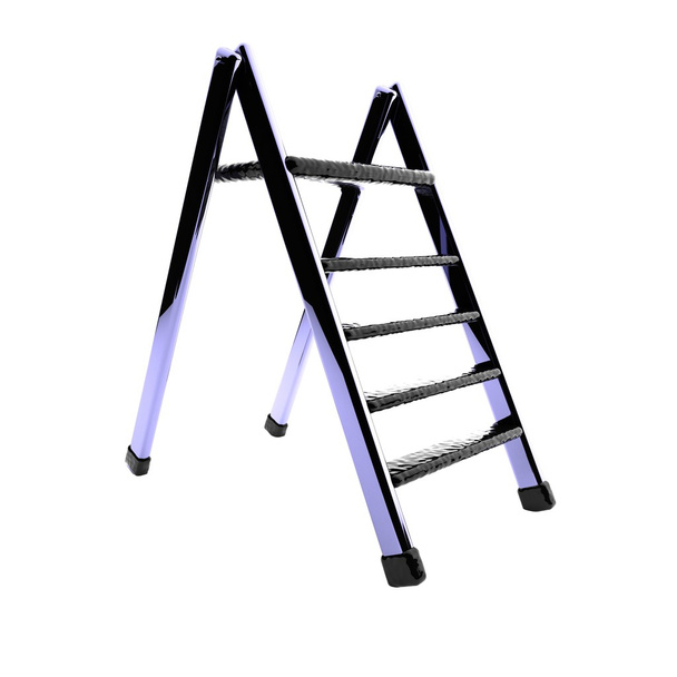 Ladder isolated over white background - Foto, immagini