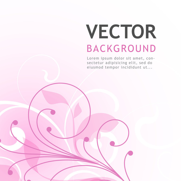 Resumen floral - Vector, Imagen