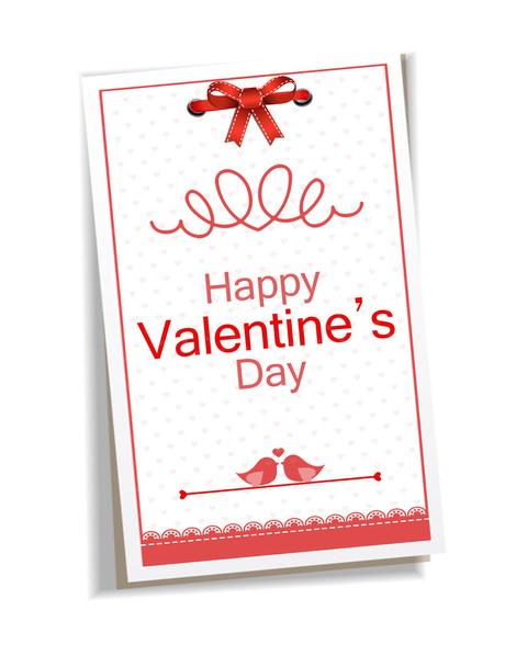 Happy Valentine's Day card - Foto, Imagen