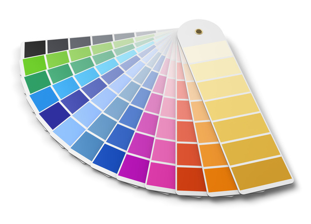 Pantone color palette guide - Photo, image