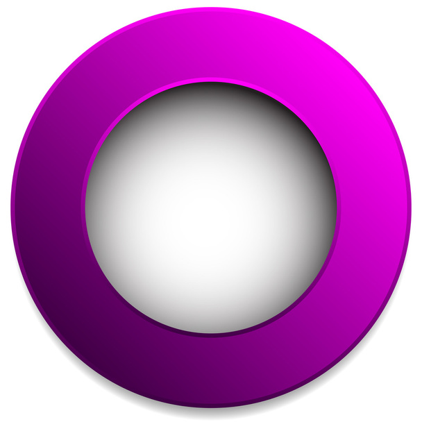 Colorful circle badge, button  - Vetor, Imagem
