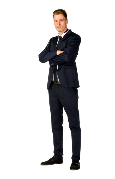 Young businessman full length portrait - Фото, изображение