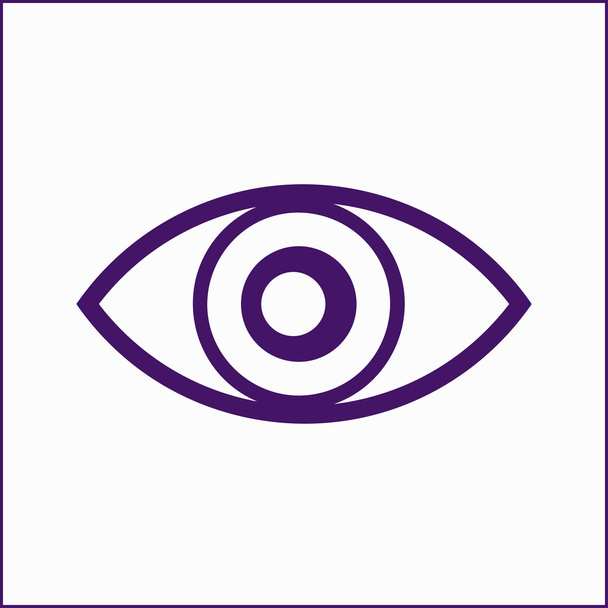 ojo diseño web Icono
 - Vector, Imagen