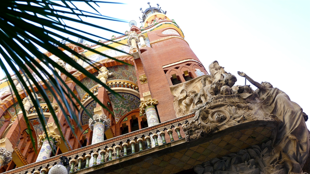 Vista panorámica del Palacio de la Música Catalana / Palau de la Música Catalana
 - Imágenes, Vídeo