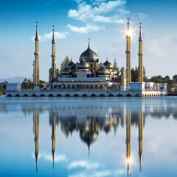Mezquita de cristal, Malasia
 - Foto, imagen