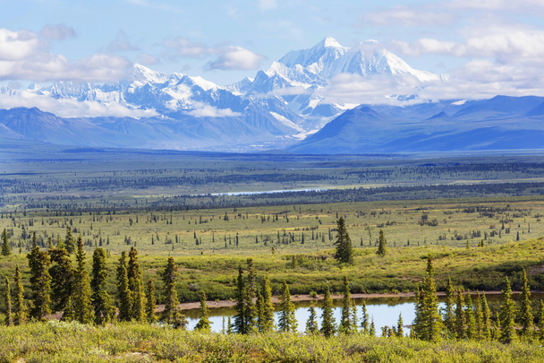 McKinley McKinley huippu Alaskassa
 - Valokuva, kuva