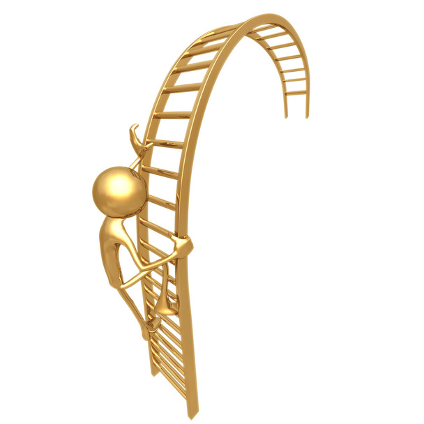Bent Ladder - Photo, Image