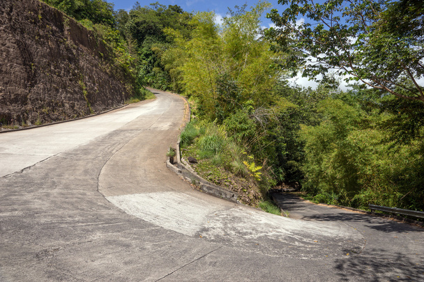 180 degree curve of the road - Photo, Image